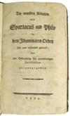 ILLUMINATI.  [Grolmann, L. A. C. von.] Die neuesten Arbeiten des Spartacus und Philo. 1794 + Illuminatus Dirigens.  1794